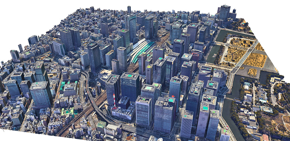 Tokyo Google Earth 3D in SketchUp